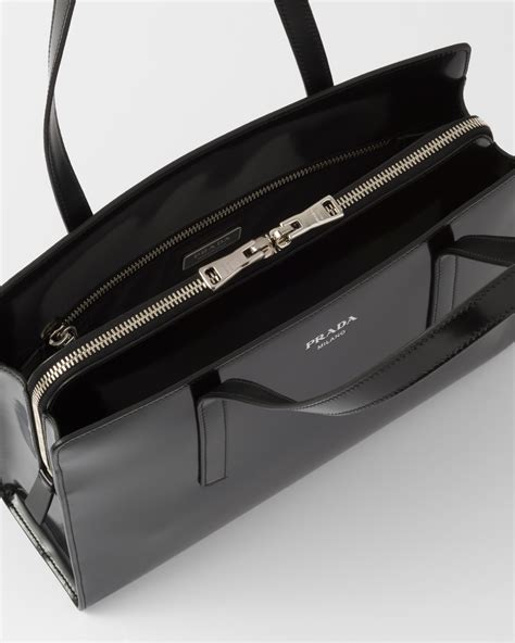 prada re-edition 1995 brushed-leather medium handbag|Re.